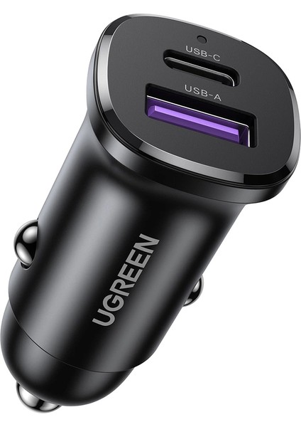 30W 2 Portlu Araç Içi Şarj Cihazı Çakmaklık Adaptörü, 25845