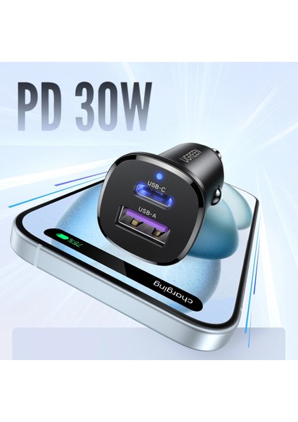 30W 2 Portlu Araç Içi Şarj Cihazı Çakmaklık Adaptörü, 25845 fiyatları