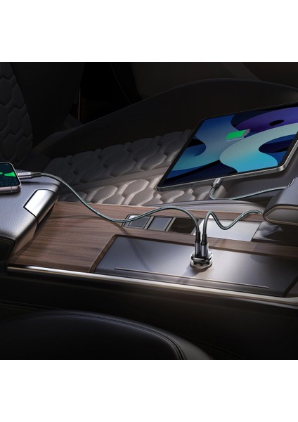 30W 2 Portlu Araç Içi Şarj Cihazı Çakmaklık Adaptörü, 25845 modelleri