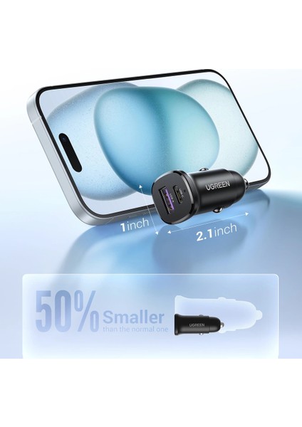 30W 2 Portlu Araç Içi Şarj Cihazı Çakmaklık Adaptörü, 25845 indirimleri