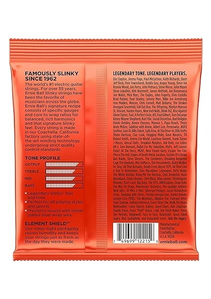 Ball P02215 Skinny Top Heavy Bottom 10-52 Elektro Gitar Teli fiyatları