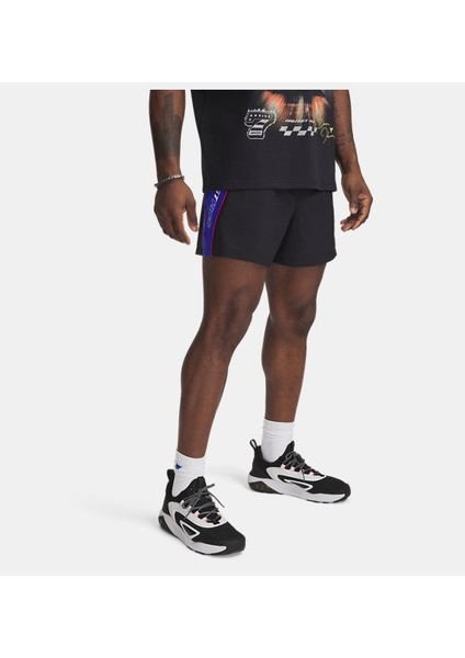 Erkek Ua Project Rock Colorblock Woven Şort 1389919-001