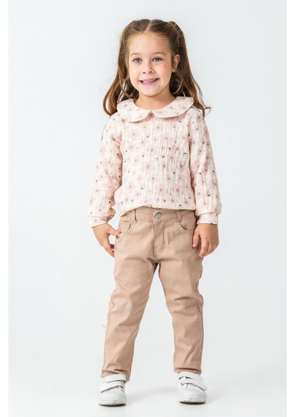 Fiyonk Cep Detaylı Kız Çocuk 3\'lü Takım - 26K 4497 indirimleri