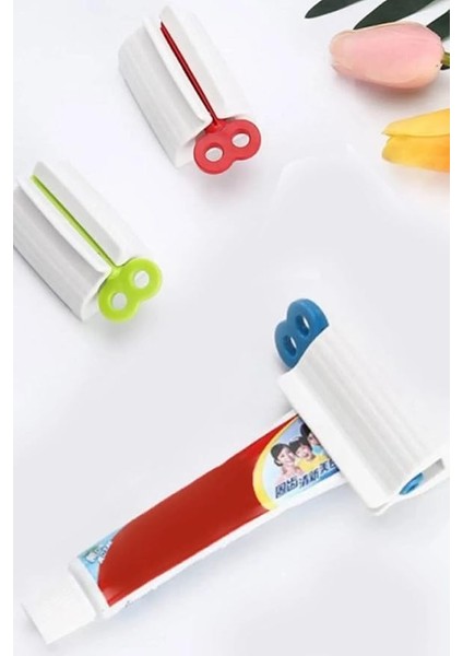 Diş Macun Sıkacağı 1 Adet Diş Macunu Aleti Sıkma Aparatı 1420, Renkli, Standart modelleri