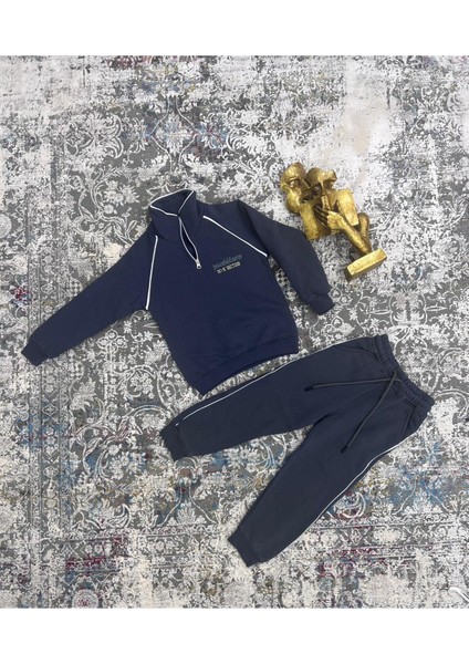 Erkek Çocuk 3 Iplik Şardonlu Eşofman Takım 5-12 Yaş (Premıum Seri)