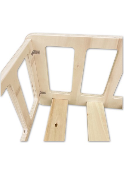 Montessori Ahşap Karyola | 0–6 Yaş Çift Yönlü Kontrplak Çocuk Yatağı fırsatları