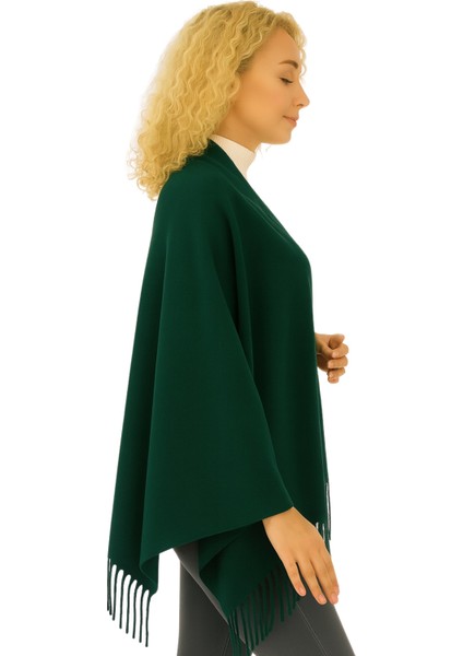 1 Adet Kadın Büyük Bedene Uygun Ekstra Yumuşak Dokulu Püskül Detaylı Kışlık Atkı Omuz Şalı fiyatları