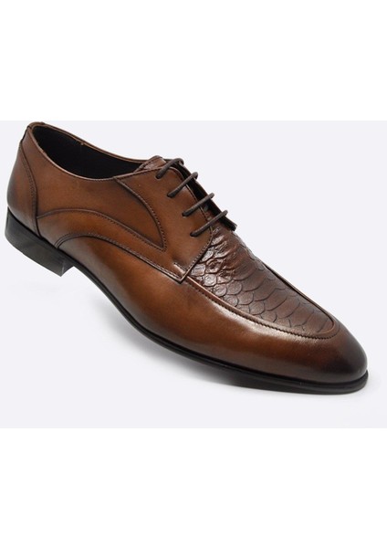 Hakiki Deri Klasik Erkek Ayakkabı Taba 9851 103