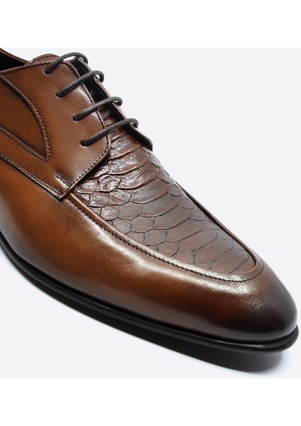 Hakiki Deri Klasik Erkek Ayakkabı Taba 9851 103