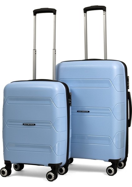 Lucas Polipropilen Kırılmaz Valiz, Kabin Boy&orta Boy