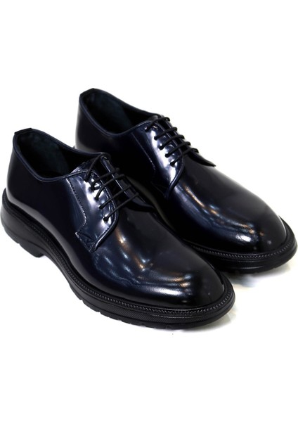 Eva Model Rugan Lacivert Ayakkabı