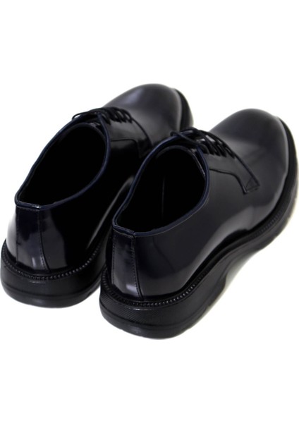 Eva Model Rugan Lacivert Ayakkabı modelleri