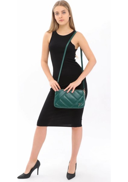 Kadın Omuz ÇANTASI-C-070-YEŞİL
