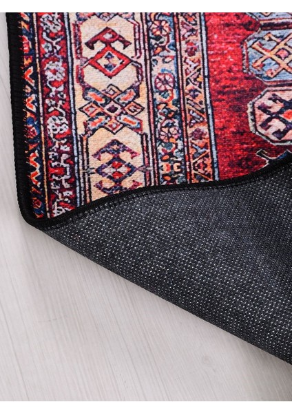 Otantik 1039 Vintage Baskı Halı Silinebilir Yıkanabilir Salon Antre Mutfak Halı Yolluk indirimleri