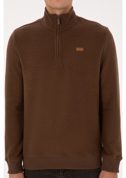 Erkek Kahverengi Sweatshirt 50313802-VR029
