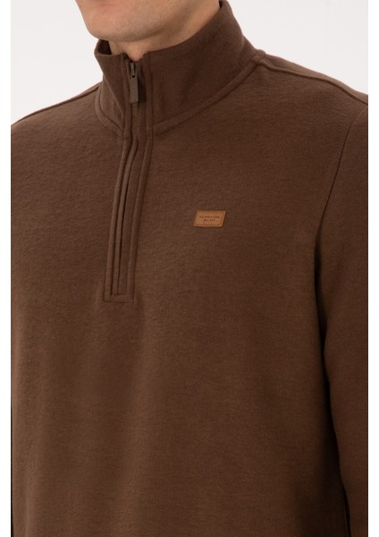 Erkek Kahverengi Sweatshirt 50313802-VR029