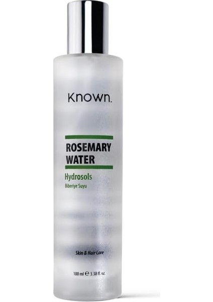 Known Saf Biberiye Suyu Saç Güçlendirici Hydrosols