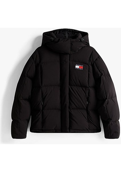 Kadın Alaska Grid Down Puffer Mont - Siyah