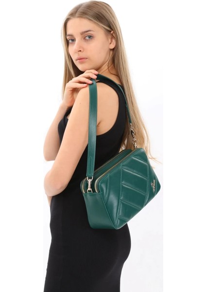 Kadın Omuz ÇANTASI-C-070-YEŞİL indirimleri