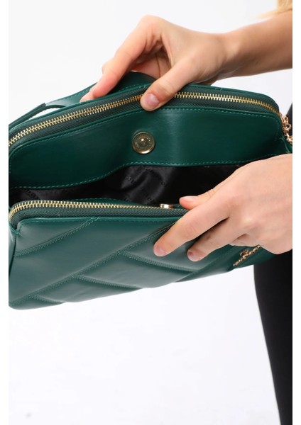 Kadın Omuz ÇANTASI-C-070-YEŞİL