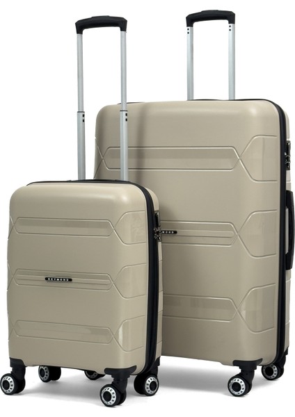 Lucas Polipropilen Kırılmaz Valiz, Kabin Boy&büyük Boy