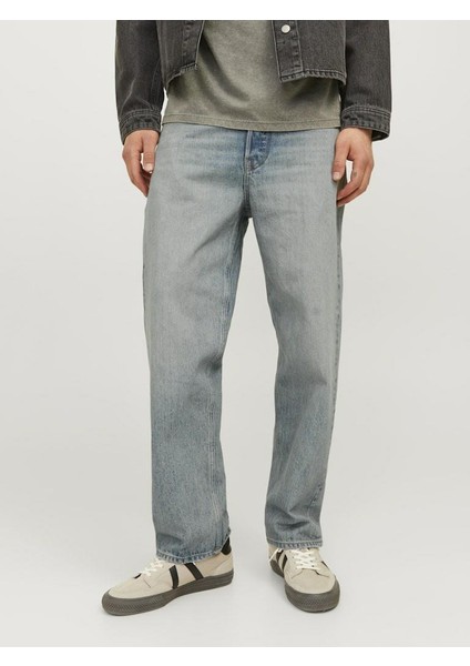 Jack Jones Eddıe Jj Cooper Loose Fit Erkek Jean Pantolon 12262929 fırsatları