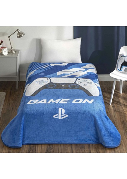 Yeni Sezon Lisanslı Playstatıon Tek Kişilik Battaniye