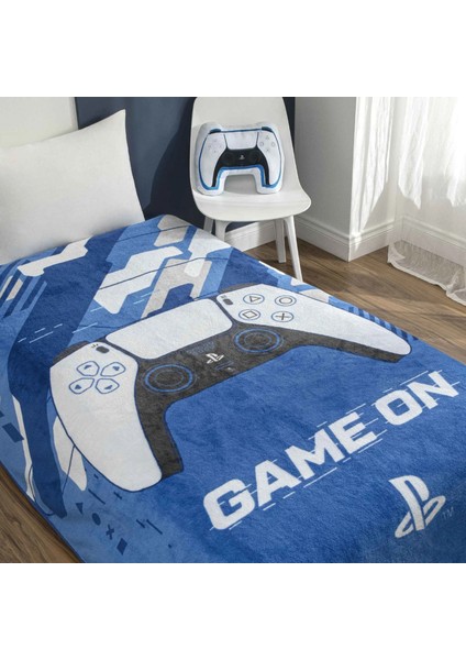 Yeni Sezon Lisanslı Playstatıon Tek Kişilik Battaniye fiyatları