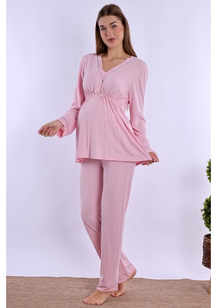 Pembe Hamile Lohusa Pijama Takımı indirimleri