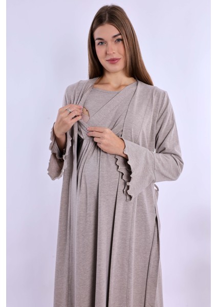 Bej Hamile Lohusa Set