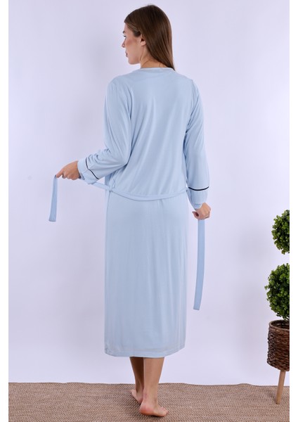 Mavi Hamile Lohusa Set modelleri