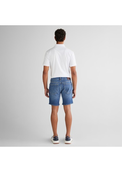 Erkek Mavi Regular Fit Şort fiyatları