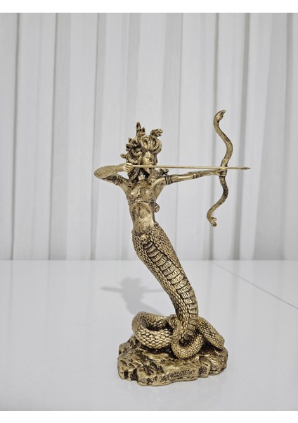 Ok Atan Medusa Heykel Biblo Hediyelik Ev Ofis Dekorasyon (22 cm) fiyatları