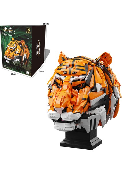 Dekoratif Kaplan Kafası Blok Seti 2796 Parça