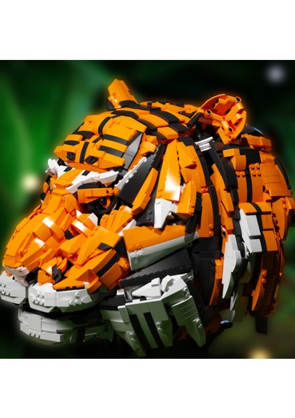 Dekoratif Kaplan Kafası Blok Seti 2796 Parça fiyatları