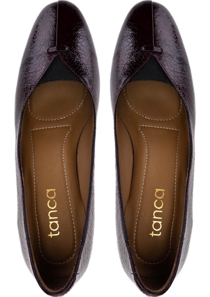 Kadın Hakiki Deri Bordo Klasik Ayakkabı 1135 06101 Bn Ayk SK25-26 Bordo indirimleri