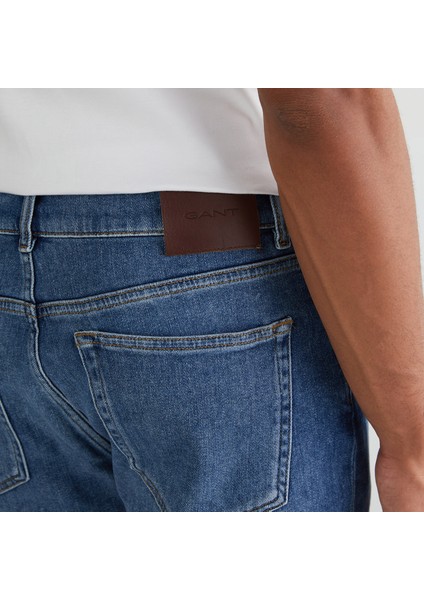 Erkek Mavi Regular Fit Şort indirimleri