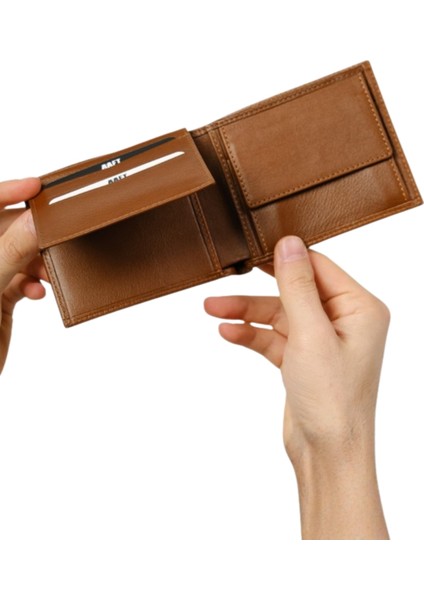 Hakiki Deri Bozuk Paralı Erkek Cüzdan | Bond 7110 fiyatları