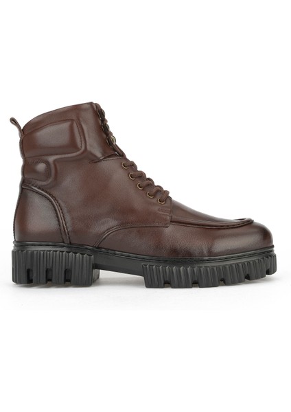 , Erkek Hakiki Deri Bot 1531043Z54063 Kahve