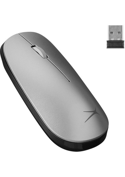 Lansing ALBM7305 Gümüş 2.4ghz USB 1600DPI Alkalin Pilli Kablosuz Mouse