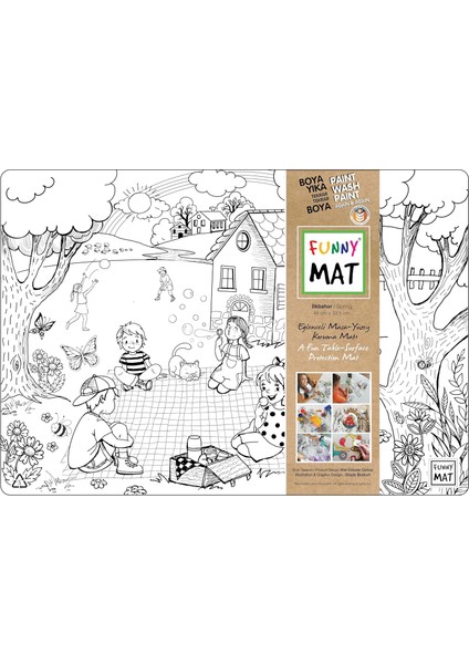 Çocuk Mat - Ilkbahar (%95 Geri Dönüşümlü) - Yeni