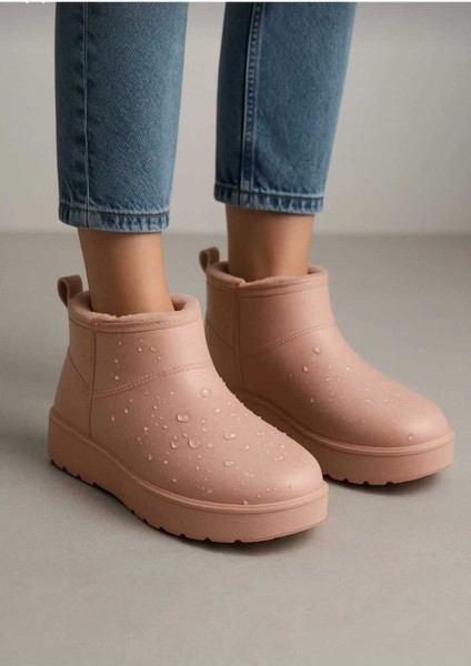 Hsm Su Geçirmez Içi Yoğun Kürklü Kısa Bot fiyatları