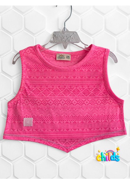 Alt Üst Yazlık Kız Çocuk Ikili Takım Devore Penye Crop Üst Kısa Penye Şort. indirimleri