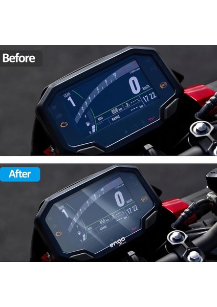 Kawasaki 4.3 inç Gösterge Ekran Koruyucu Ninja / Z / Versys modelleri