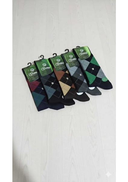 Bambu Erkek Çorap, Güçlendirilmiş Topuk Burun Taban, Dikişsiz