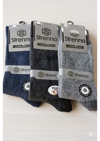 Erkek Yün Çorap 3ADET (Lambswool ) indirimleri