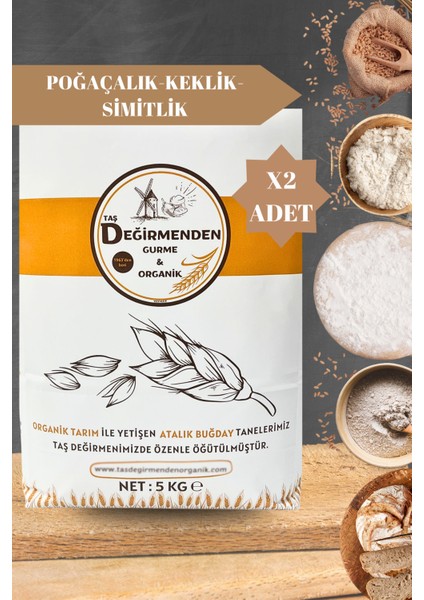 Atalık Çok Amaçlı Un - Poğaçalık-Keklik-Simitlik - 10 Kilo