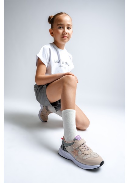 Kız Çocuk Bej Spor Ayakkabı