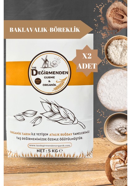 Atalık Çok Amaçlı Un - Baklavalık-Böreklik - 10 Kilo