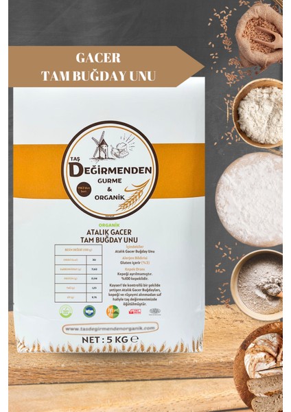 Atalık Gacer Tam Buğday Unu - 5 Kilo fiyatları